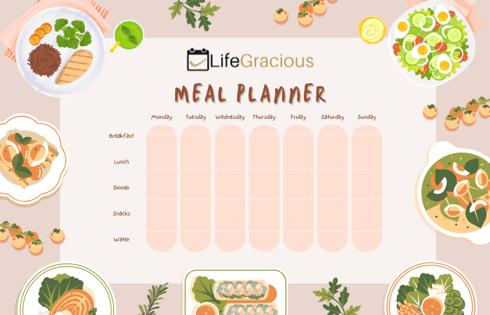 Weekly Meal Ideas Weekly Meal Ideas
