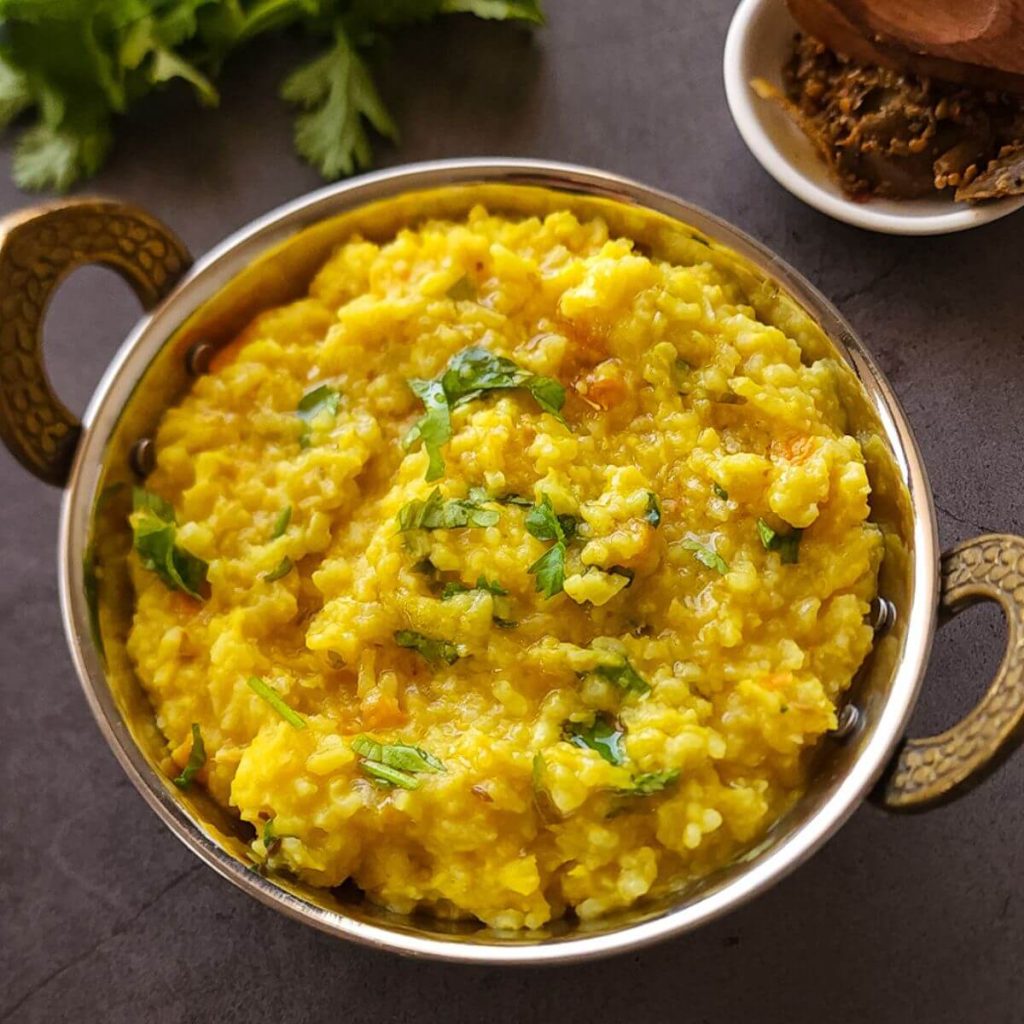 Vegetable Moong Dal Khichdi