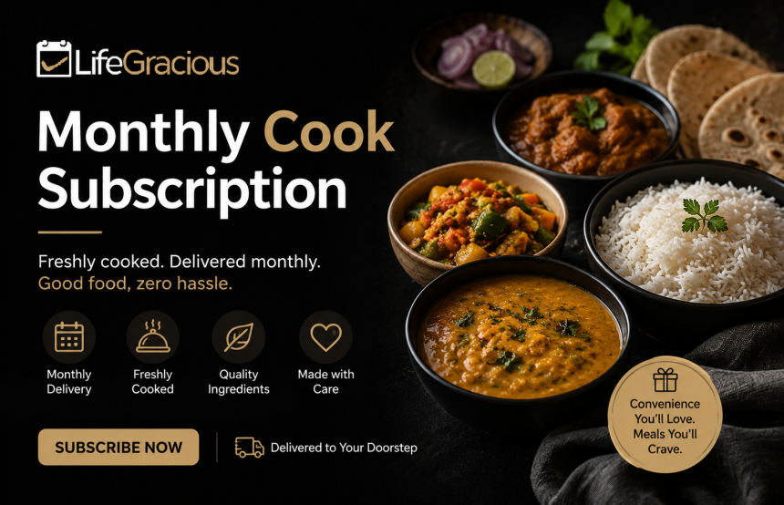 Monthly Cook Subscription Monthly Cook Subscription