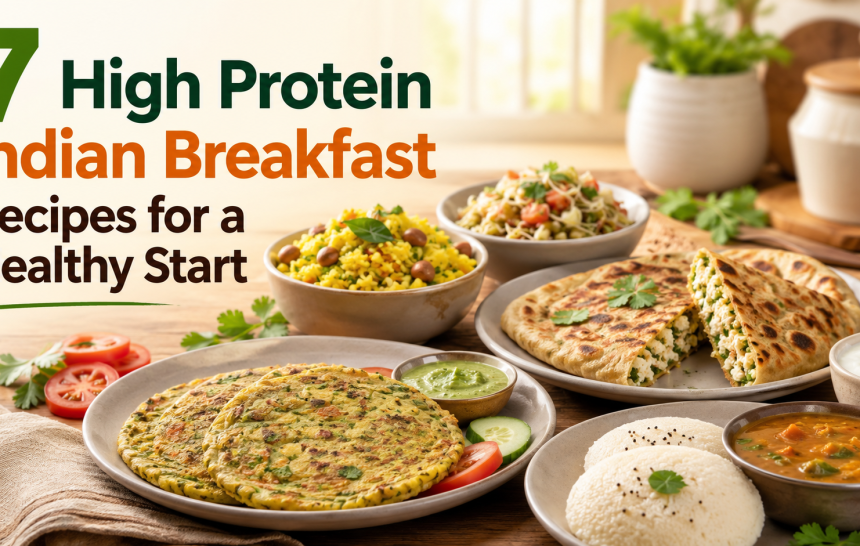 7 High Protein Indian Breakfast Recipes to Start Your Day Right High Protein Indian Breakfast Recipes