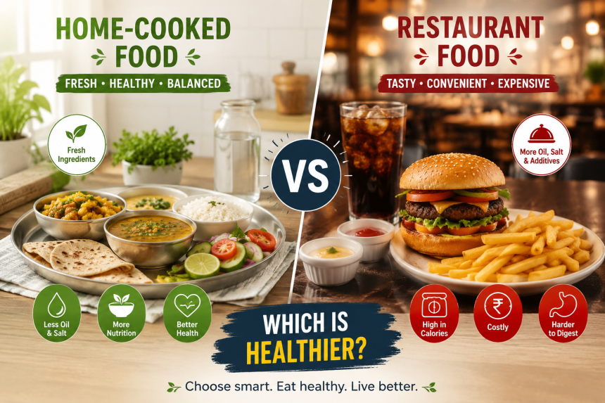 Home-Cooked Food vs Restaurant Food: Which Is Healthier? Home-Cooked Food