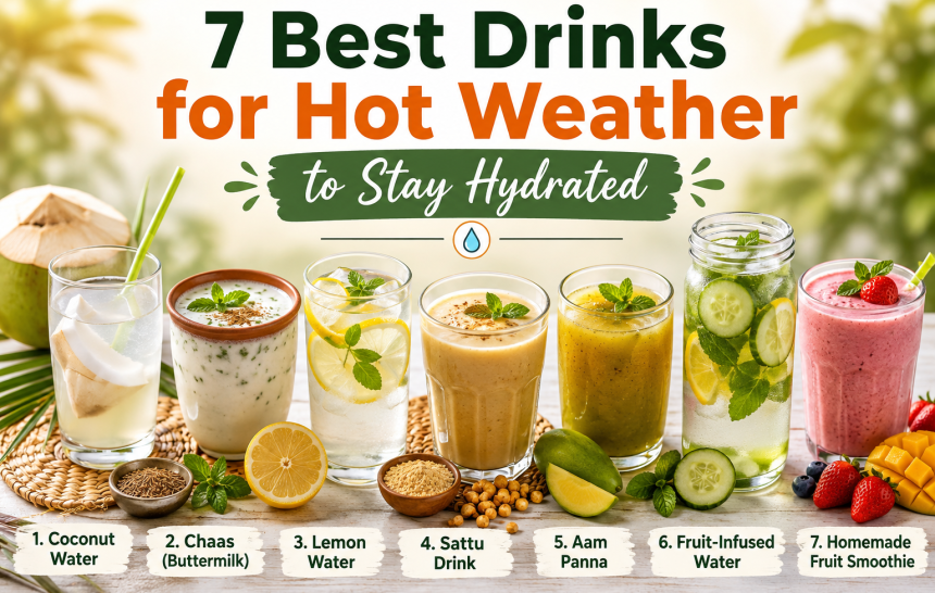 7 Best Drinks for Hot Weather to Stay Hydrated drinks for hot weather