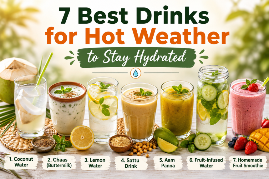 7 Best Drinks for Hot Weather to Stay Hydrated drinks for hot weather