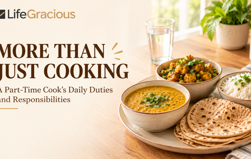 part time cook daily duties and responsibilities part time cook in gurgaon