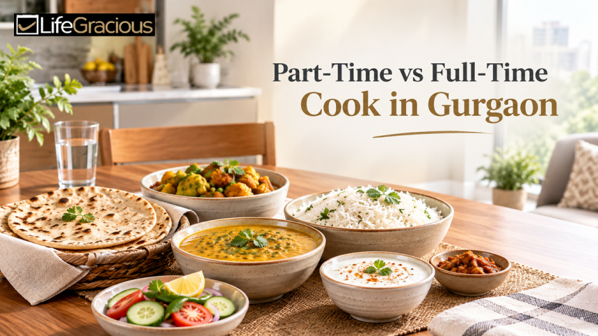 part time cook vs full time cook in gurgaon home cook in gurgaon